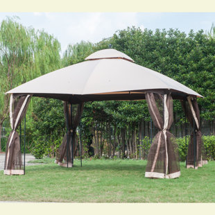 Outdoor Screen House Gazebo Wayfair Mosquito Netting Screen