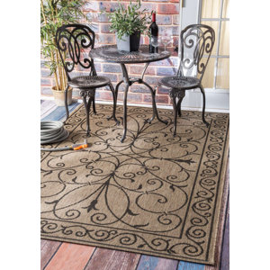Bradford Brown Warbray Indoor/Outdoor Area Rug