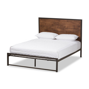 Modern Contemporary Rustic Bed Allmodern Nadolski Rustic Platform Bed