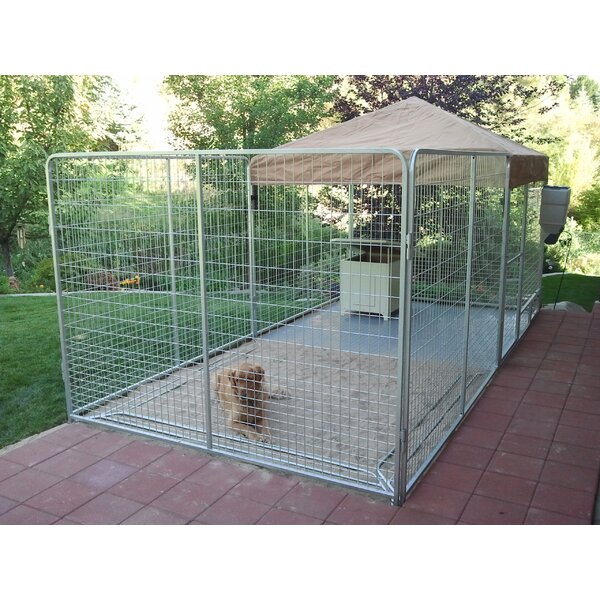 K9 Kennel Ultimate Galvanized Steel Yard Kennel & Reviews | Wayfair