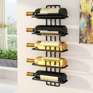 Wine Racks Storage You Ll Love Wayfair Ca Williamstown 5 Bottle Wall Mounted Wine Rack