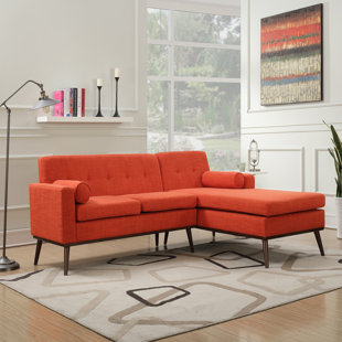Orange Mid Century Chair Wayfair Quickview