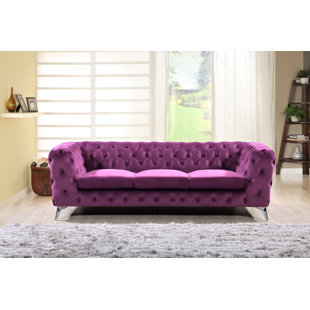 Chesterfield Purple Sofas You Ll Love Wayfair Quickview