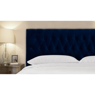 Royal Blue Tufted Headboard Wayfair Hawtree Tufted Upholstered Panel Headboard