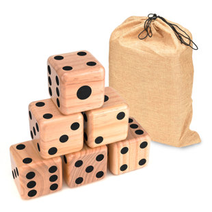 Wooden Yard Games Giant Wooden Yard Dice Wayfair 88 Wooden Yard Games Giant Wooden Yard Dice Wayfair 88