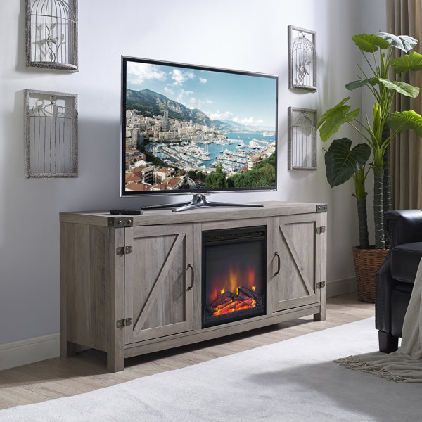 Adalberto TV Stand for TVs up to 65" with Optional ...