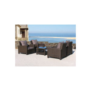 5-tlg. Loungesofa-Set Ibiza mit Kissen von Grase..