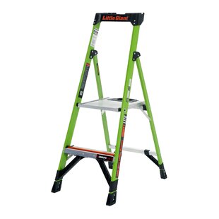 View 4 Ft Fiberglass Step Ladder with 300 Lb Load