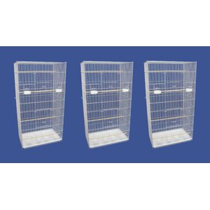 Lot of Three X-Large Bird Cage