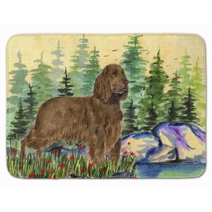 Field Spaniel Memory Foam Bath Rug