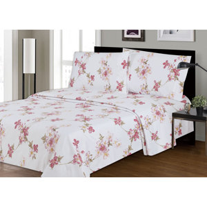 Couture 2200 Thread Count 100% Polyester 4 Piece Sheet Set