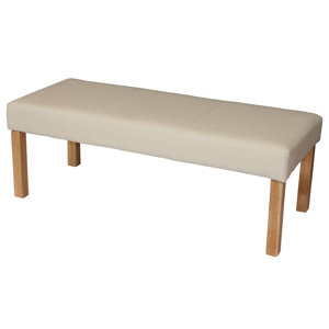 Sitzbank Wescott aus Kunstleder von Charlton Home