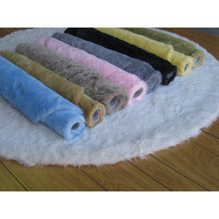 Faux Flokati Rug Wayfair Eros Faux Flokati Tan Area Rug