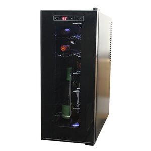 12 Bottle Single Zone Freestanding Wine Cooler