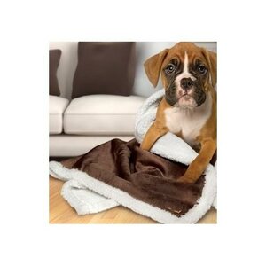 Sherpa Reversible Microplush Pet Blanket/Throw