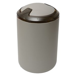 Plastic 1.6 Gallon Swing Top Trash Can