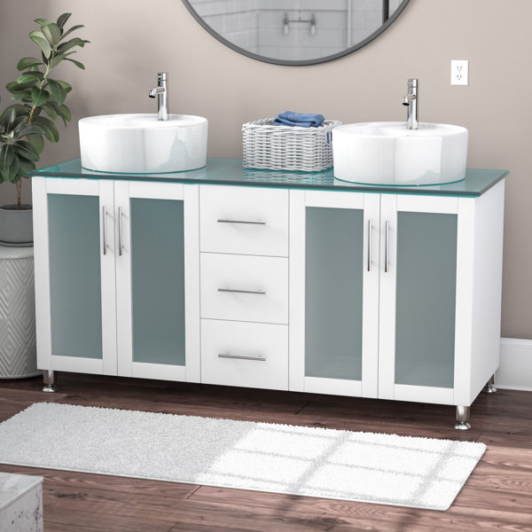 Turquoise Bathroom Vanity Wayfair