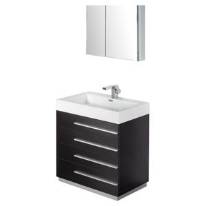 Modern Bathroom Vanities And Sinks modern 26" - 30" bathroom vanities | allmodern Modern Bathroom Vanities And Sinks modern 26" - 30" bathroom vanities | allmodern