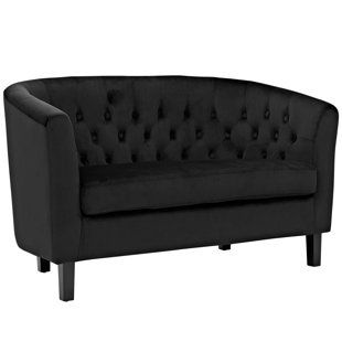 Black Tufted Sofas You Ll Love Wayfair Quickview