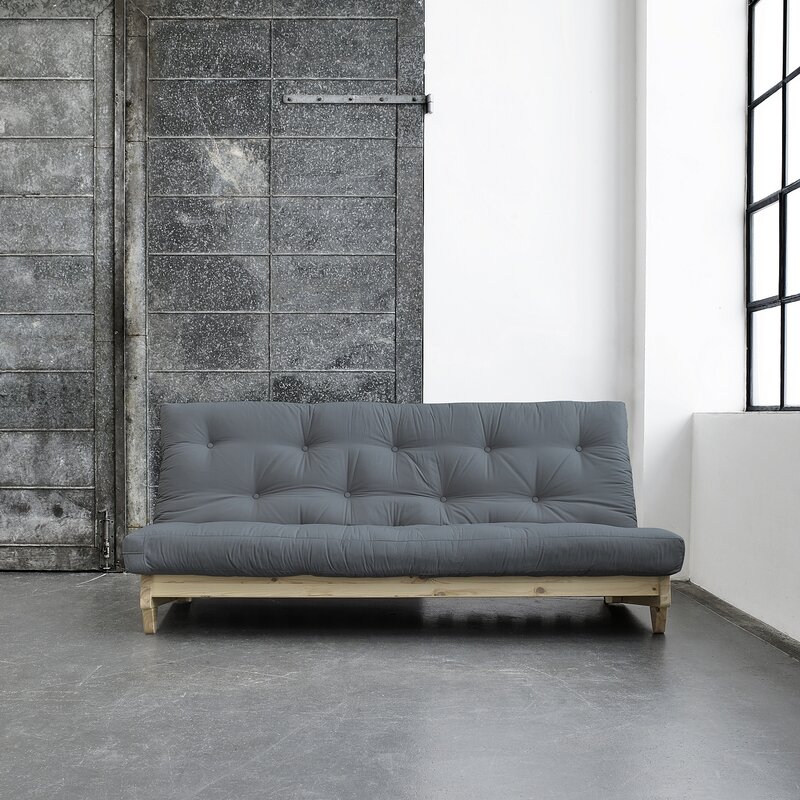 Furonsofa Fresh in grau/kiefer