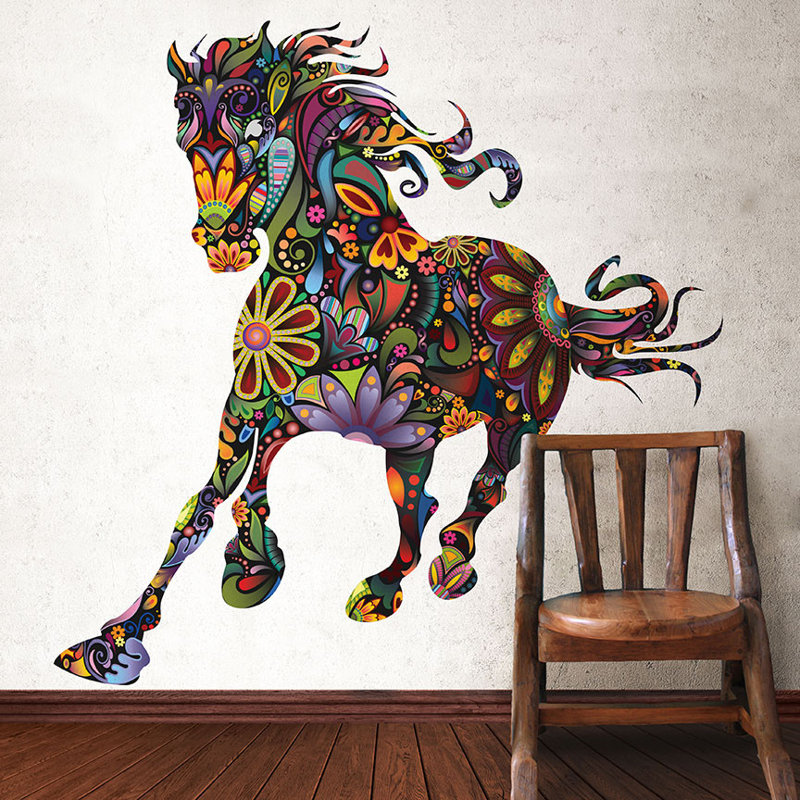My Wonderful Walls Wild Horse Wall Decal Reviews Wayfair Wild Horse Wall Decal