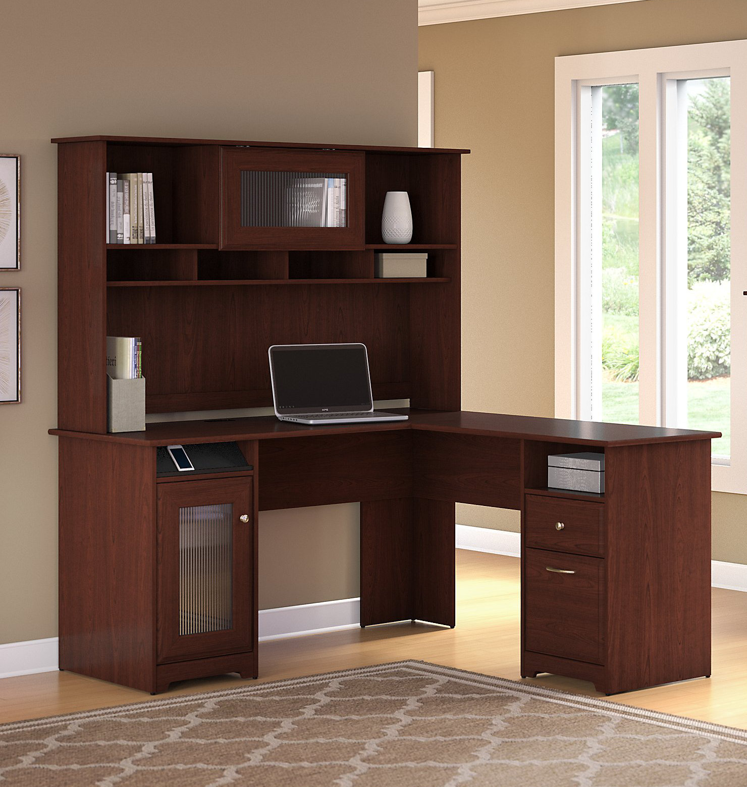 Red Barrel Studio Hilale 3 Piece L Shaped Desk Set With Hutch Red Barrel Studio Hilale 3 Piece L Shaped Desk Set With Hutch Bookcase Reviews Wayfair