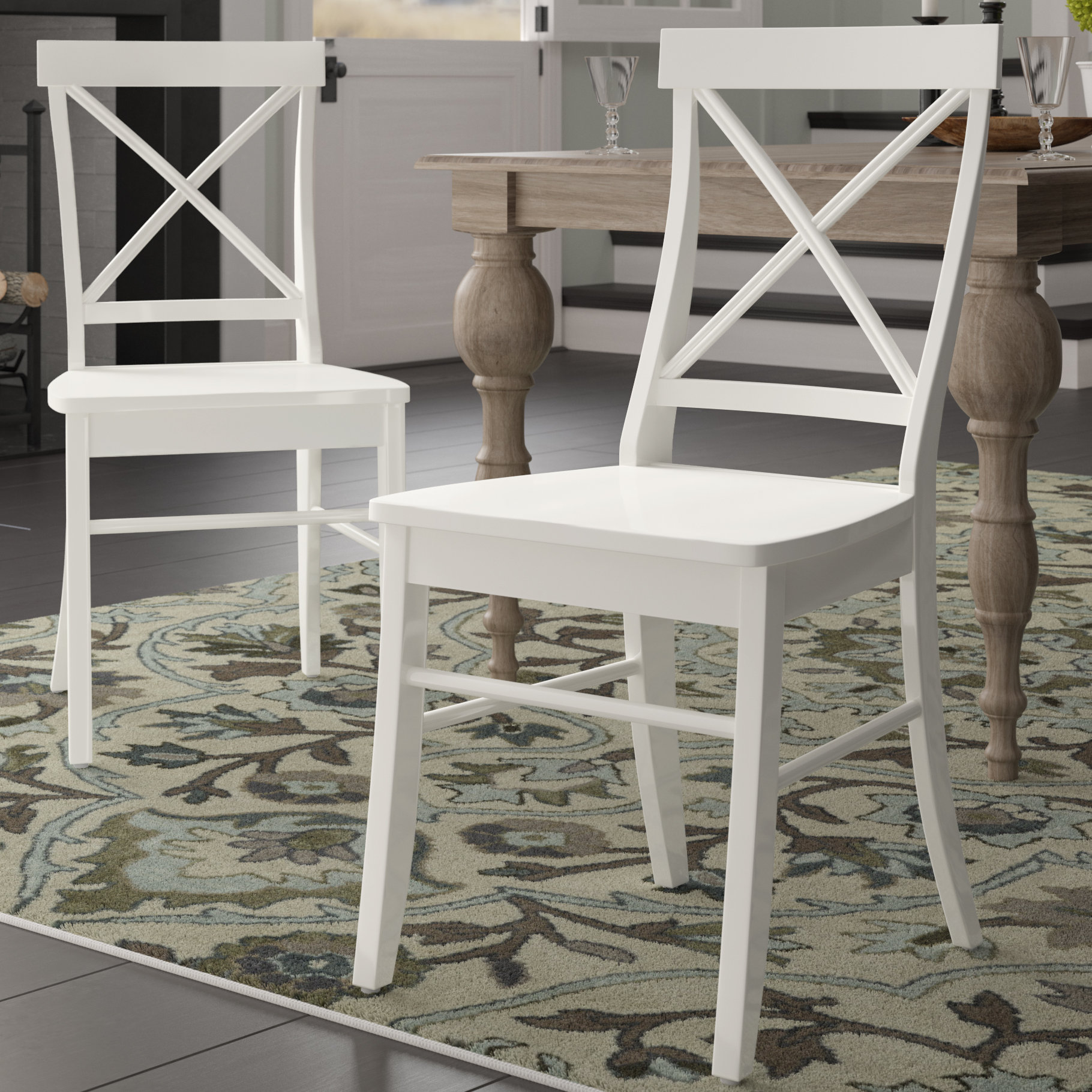 Melbourne Ss Solid Wood Dining Chair