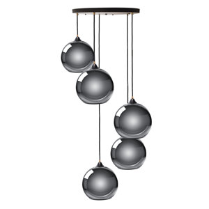 Copeland Sphere 5-Light Cluster Pendant