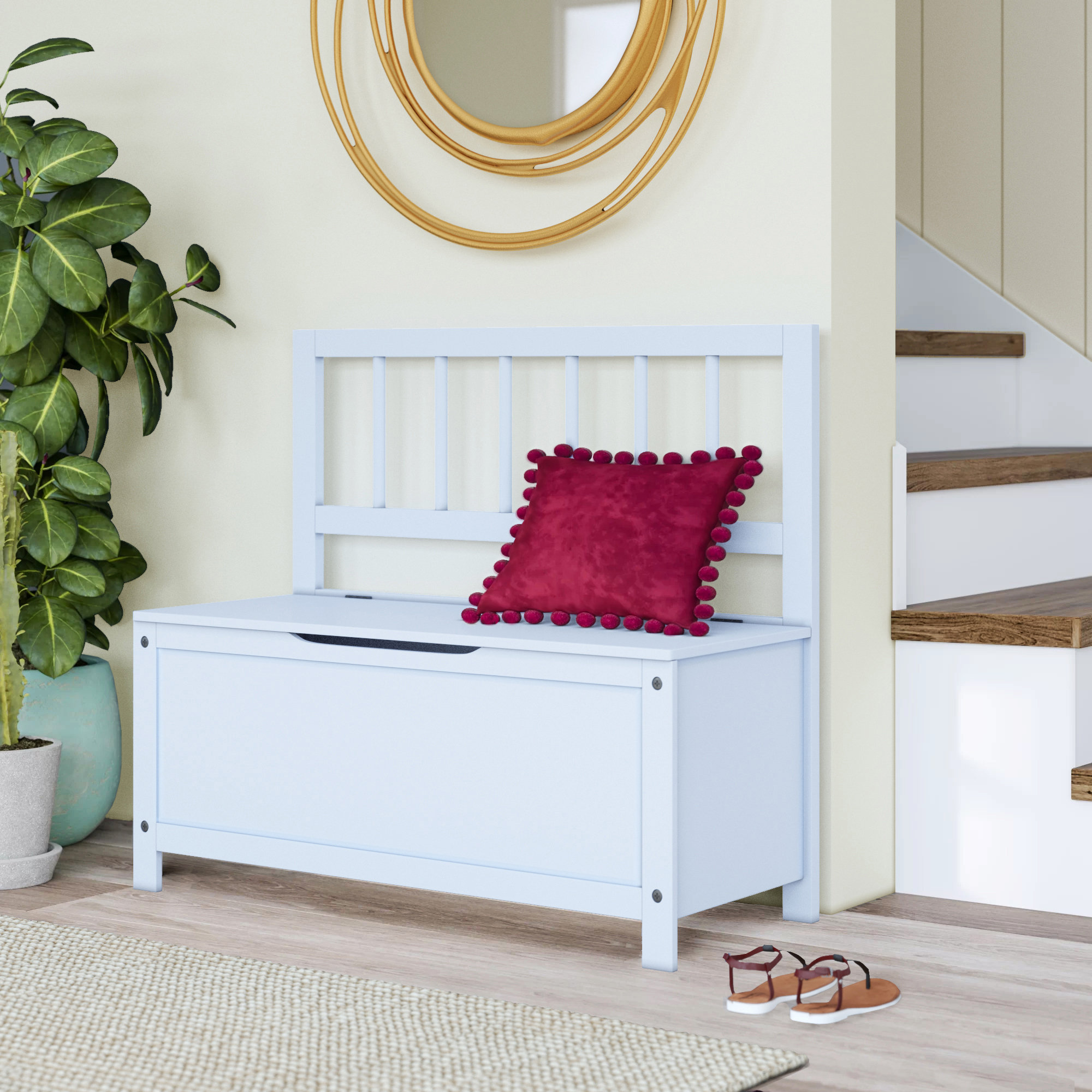 Homcom Storage Hallway Bench Reviews Wayfair Co Uk