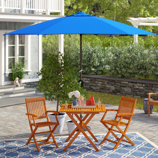 Patio Sets With Umbrella Wayfair Quickview