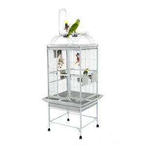 Small Play Top Bird Cage with Toy Hook