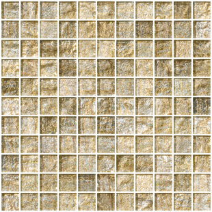 Metal Look Backsplash Tile You Ll Love Wayfair 1 X Gl Mosaic Tile In Gold And Silver