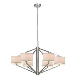 Cervantes 6-Light Drum Chandelier