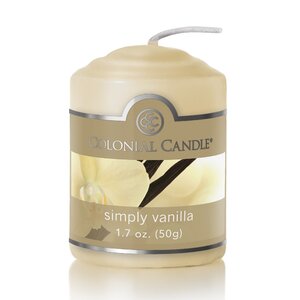 Simply Vanilla Scent Votive (Set of 18)