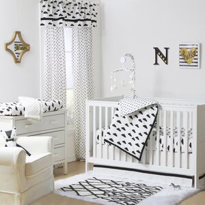 Fluffy Cloud 4 Piece Crib Bedding Set