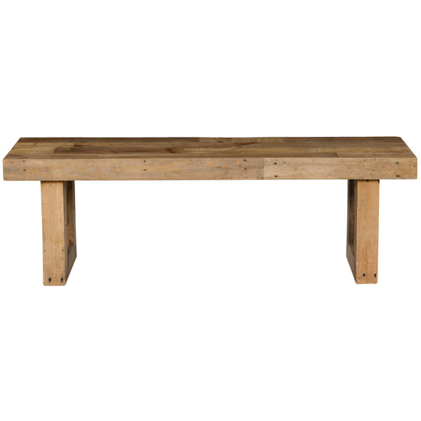 Modern Contemporary Reclaimed Wood Bench Allmodern