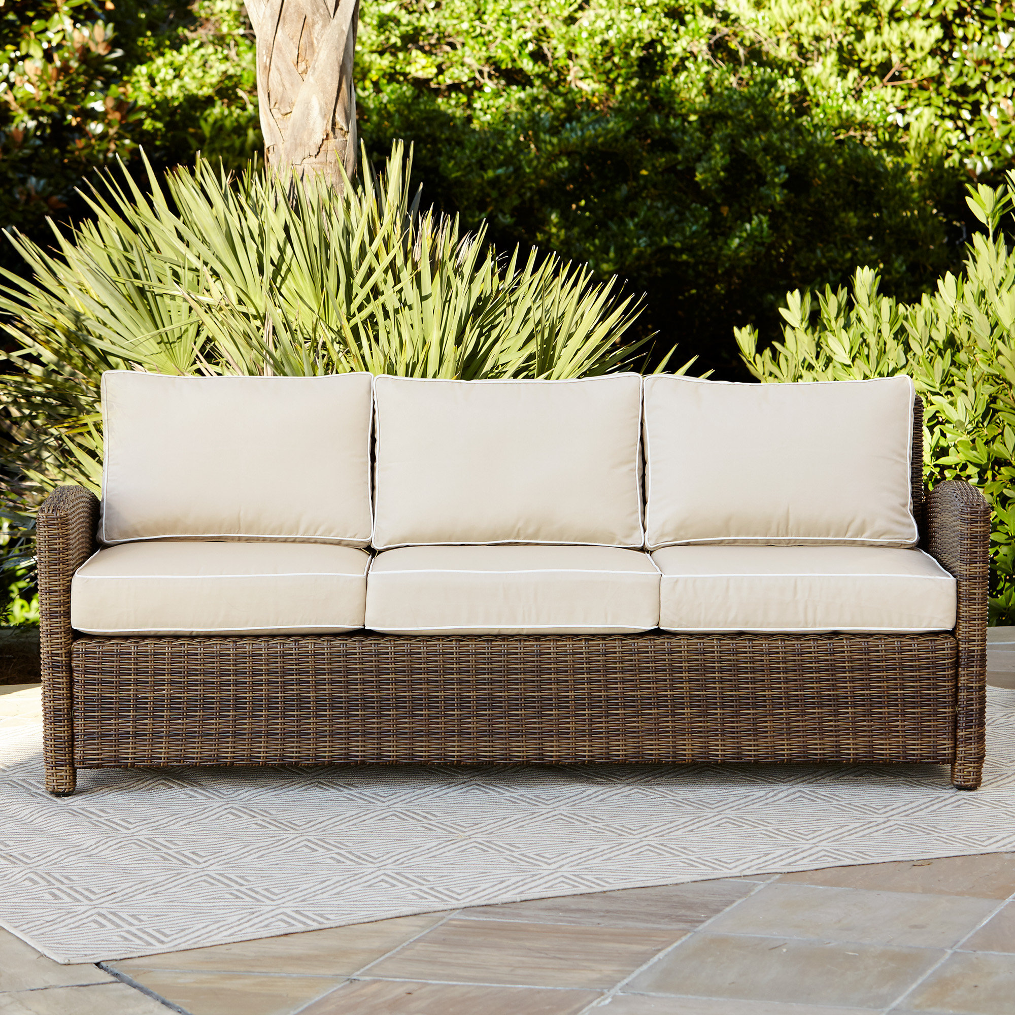 Lawson Patio Sofa With Cushions