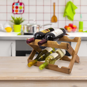 6 Bottle Tabletop Wine Rack by Sorbus