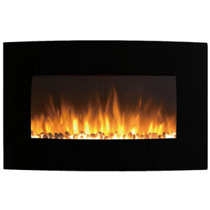 Middleton Wall Mount Electric Fireplace by Ebern Designs