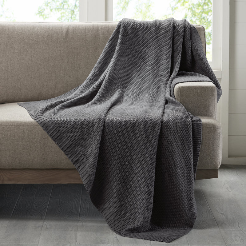 Bree Knit Throw Blanket & Reviews AllModern