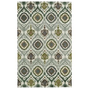 Anns Green/Grey Area Rug