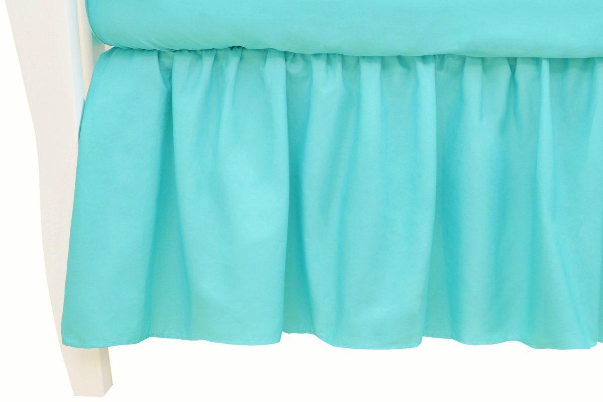 American Baby Company Percale Crib Dust Ruffle & Reviews Wayfair