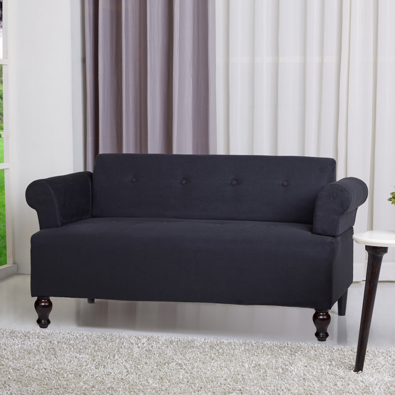 Einzelsofa VICTORIA in schwarz