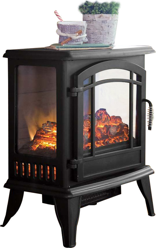 Plow & Hearth 1,000 sq. ft. Vent Free Electric Stove & Reviews Wayfair
