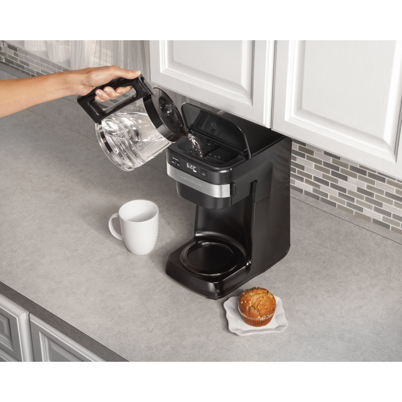 Hamilton Beach 12Cup Programmable Easy Access Coffee Maker & Reviews