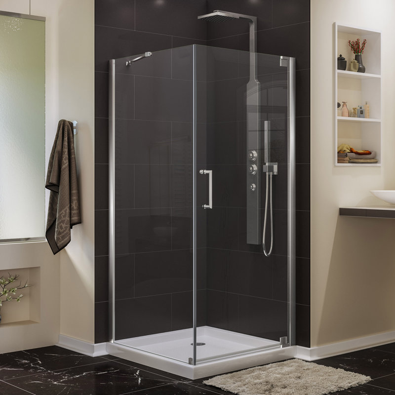 Dreamline Elegance 34 X 72 Pivot Frameless Shower Door With Clear Elegance 34 X 72 Pivot Frameless Shower Door With Clear Max Technology