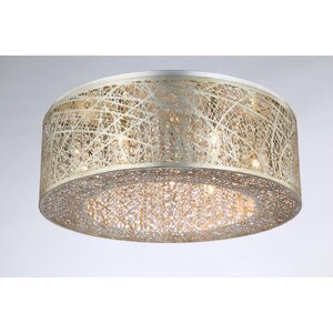 Alya 9-Light Flush Mount