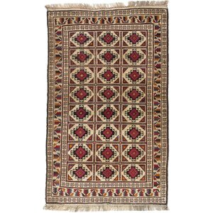 One-of-a-Kind Shaffer Hand-Knotted Brown/Ivory Area Rug