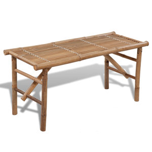 2-Sitzer Gartenbank aus Bambus von dCor design