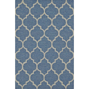 Cabana Hand-Tufted Sky Indoor/Outdoor Area Rug